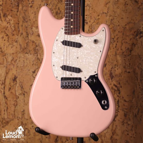 Fender Limited Edition Offset Series Mustang Shell Pink 2017 Mexico электрогитара