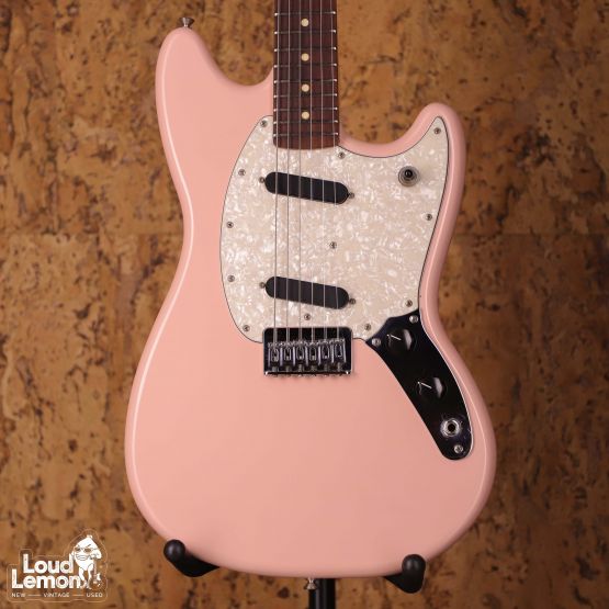 Fender Limited Edition Offset Series Mustang Shell Pink 2017 Mexico электрогитара