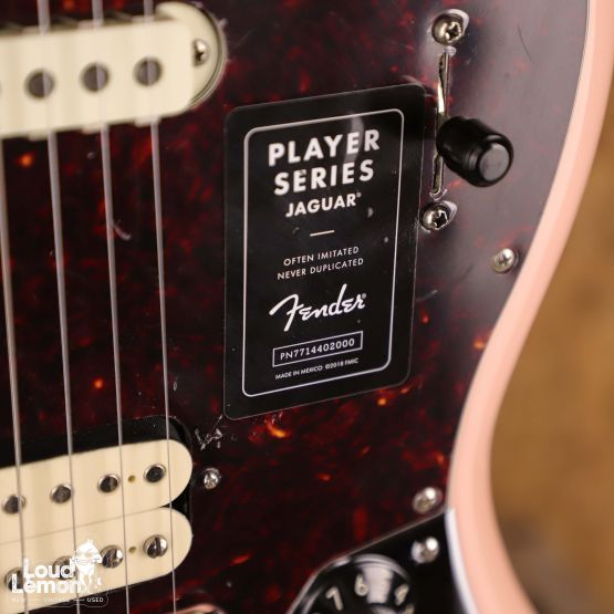 Fender Limited Edition Player Jaguar Shell Pink 2020 Mexico электрогитара