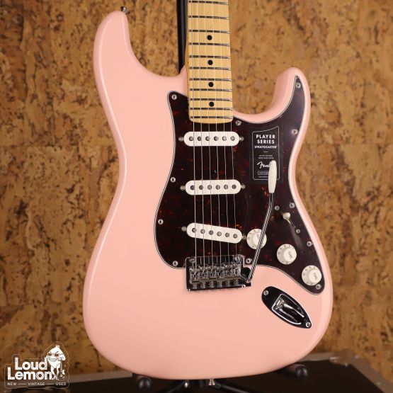 Fender Limited Edition Player Stratocaster Shell Pink 2020 Mexico электрогитара