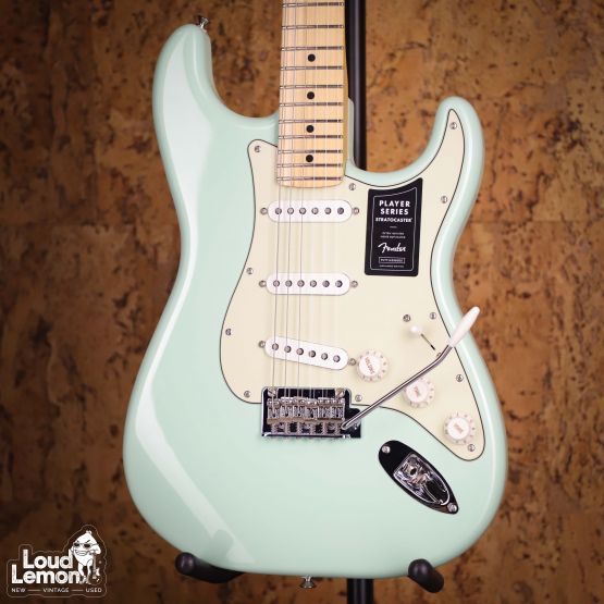 Fender Limited Edition Player Stratocaster Surf Green 2021 Mexico электрогитара