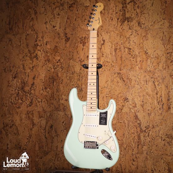 Fender Limited Edition Player Stratocaster Surf Green 2021 Mexico электрогитара
