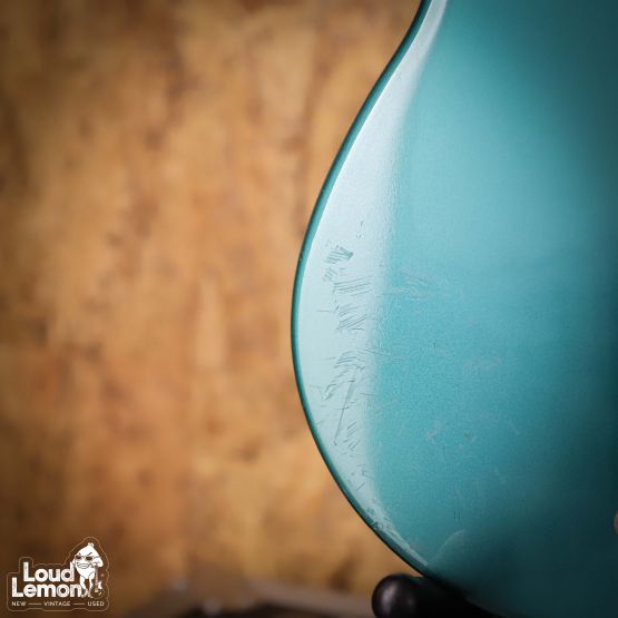 Fender MB98-70SD Mustang Bass Competition Ocean Turquoise Metallic 1997 Japan бас-гитара