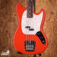 Fender MB98-70SD Mustang Bass Fiesta Red 1998 Japan бас-гитара