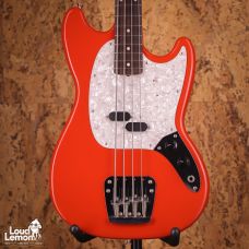 Fender MB98-70SD Mustang Bass Fiesta Red 1998 Japan бас-гитара