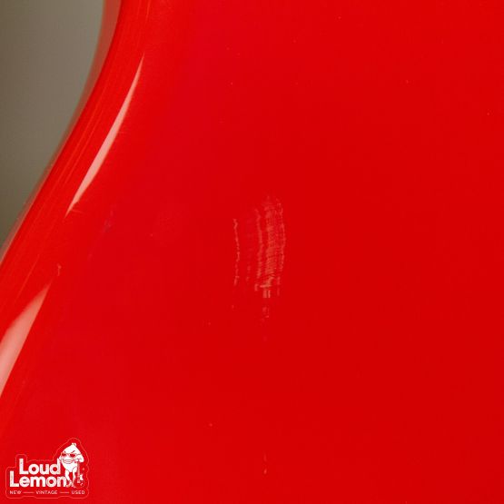 Fender MB98-70SD Mustang Bass Fiesta Red 1999 Japan бас-гитара