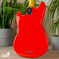 Fender MB98-70SD Mustang Bass Fiesta Red 1999 Japan бас-гитара