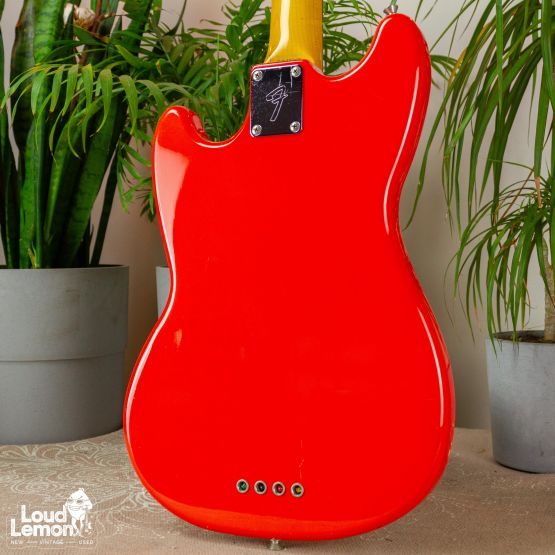 Fender MB98-70SD Mustang Bass Fiesta Red 1999 Japan бас-гитара