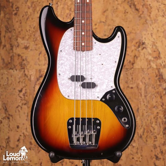Fender MB98-70SD Mustang Bass Sunburst 1998 Japan бас-гитара