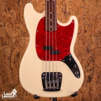 Fender MB98-70SD Mustang Bass Vintage White 1997 Japan бас-гитара