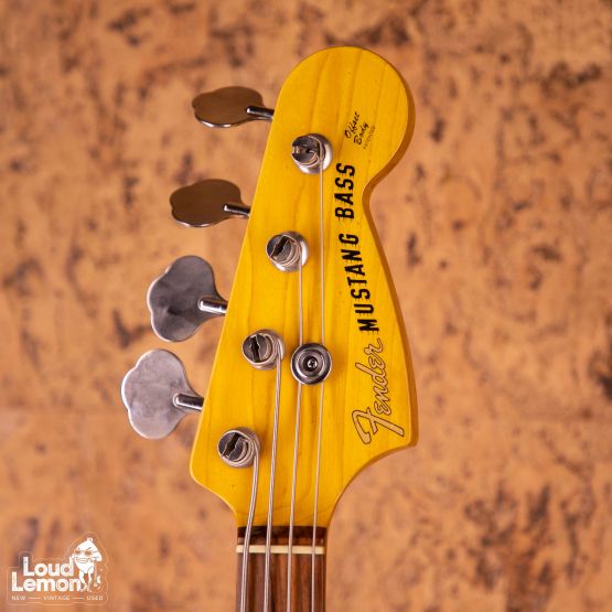 Fender MB98-70SD Mustang Bass Vintage White 1999 Japan бас-гитара