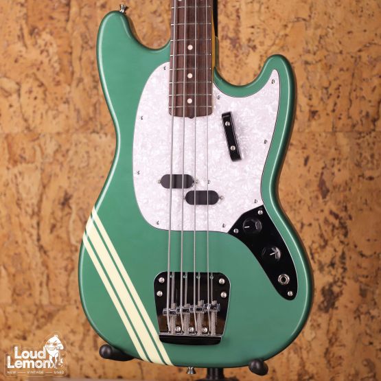 Fender MB98-85CO Mustang Bass Competition Ocean Turquoise Metallic 2005 Japan бас-гитара
