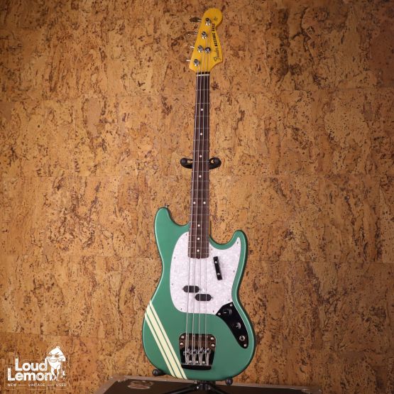 Fender MB98-85CO Mustang Bass Competition Ocean Turquoise Metallic 2005 Japan бас-гитара