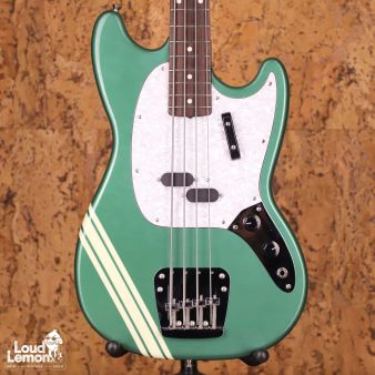 Fender MB98-85CO Mustang Bass Competition Ocean Turquoise Metallic 2005 Japan бас-гитара
