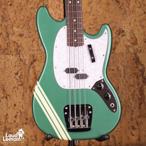 Fender MB98-85CO Mustang Bass Competition Ocean Turquoise Metallic 2005 Japan бас-гитара