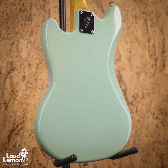 Fender MG-69 w/ Seymour Duncan Humbuckers Sonic Blue 2002 Japan элеектрогитара