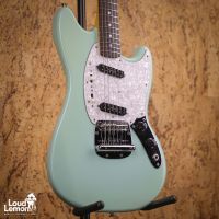 Fender MG-69 w/ Seymour Duncan Humbuckers Sonic Blue 2002 Japan элеектрогитара