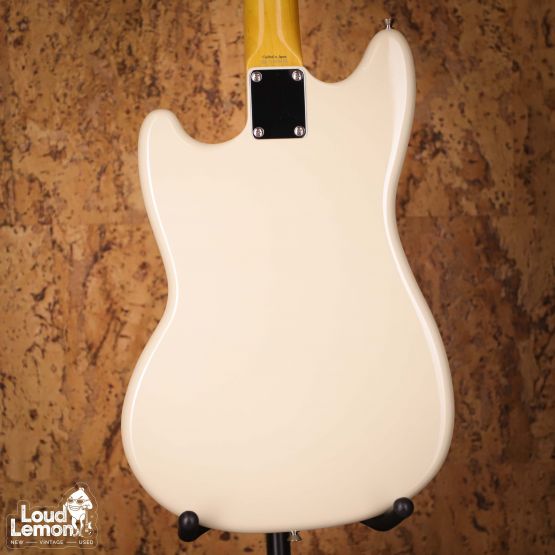 Fender MG65 Mustang Vintage White 2006 Japan электрогитара