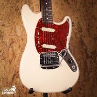 Fender MG65 Mustang Vintage White 2006 Japan электрогитара