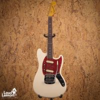 Fender MG65-86 Mustang Arctic White 2006 Japan электрогитара