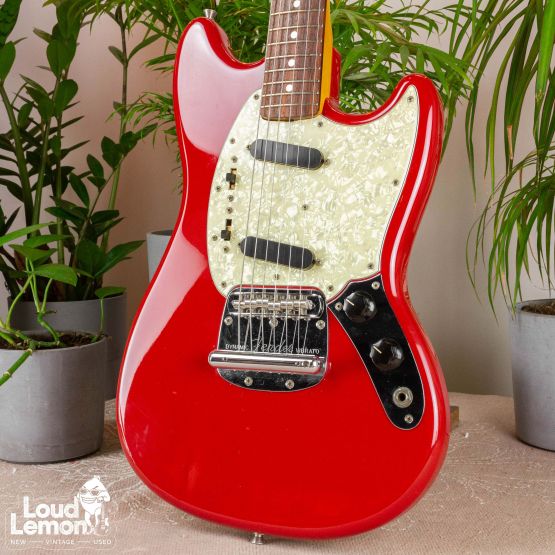 Fender MG65-86 Mustang Dakota Red 2005 Japan электрогитара