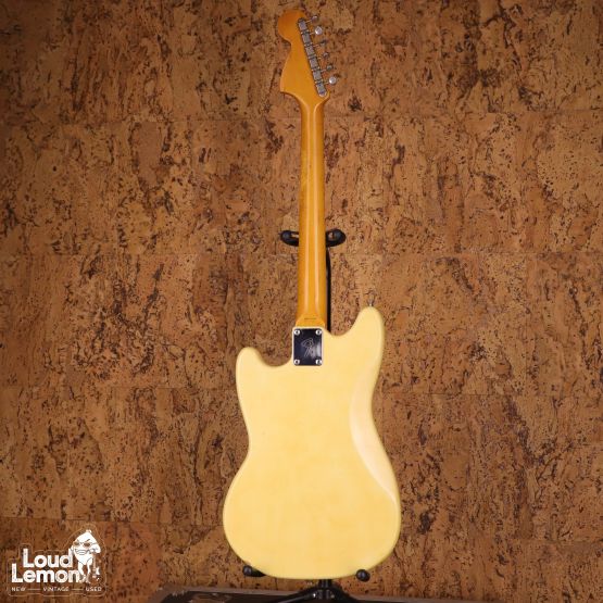 Fender MG69 Mustang Vintage White 1993 Japan электрогитара