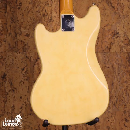 Fender MG69 Mustang Vintage White 1993 Japan электрогитара