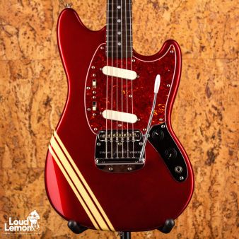 Fender MG69 Order Made Mustang Competition Candy Apple Red 1990 Japan электрогитара
