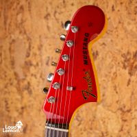 Fender MG69 Order Made Mustang Competition Candy Apple Red 1990 Japan электрогитара