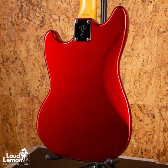 Fender MG69 Order Made Mustang Competition Candy Apple Red 1990 Japan электрогитара