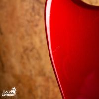Fender MG69 Order Made Mustang Competition Candy Apple Red 1990 Japan электрогитара