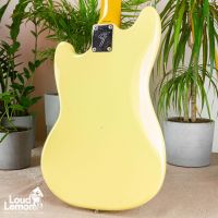 Fender MG69-65 Mustang Yellow White 1999 Japan электрогитара