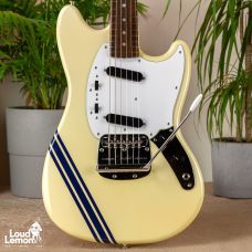 Fender MG69CO Mustang Competition Olympic White 2007 Japan электрогитара