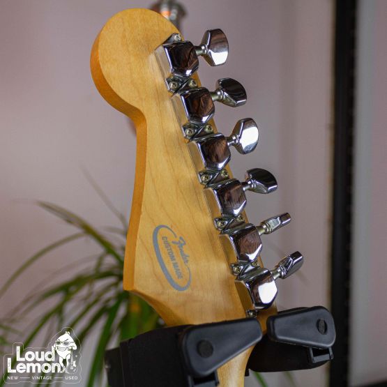 Fender MST-40 Mini Stratocaster Flame Cherry Burst 1993 Japan электрогитара