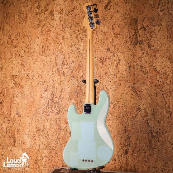 Fender Mark Hoppus Precision Bass Daphne Blue 2002 Mexico бас-гитара