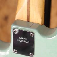 Fender Mark Hoppus Precision Bass Daphne Blue 2002 Mexico бас-гитара