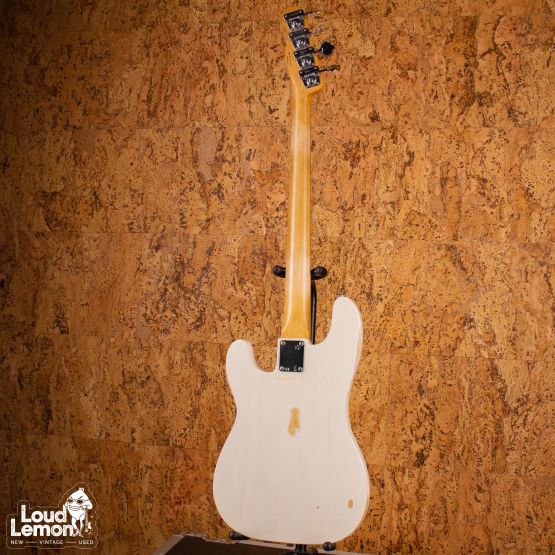 Fender Mike Dirnt Road Worn Precision Bass White Blonde 2019 Mexico бас-гитара