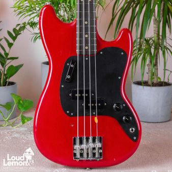 Fender Musicmaster Bass Dakota Red 1975 USA бас-гитара