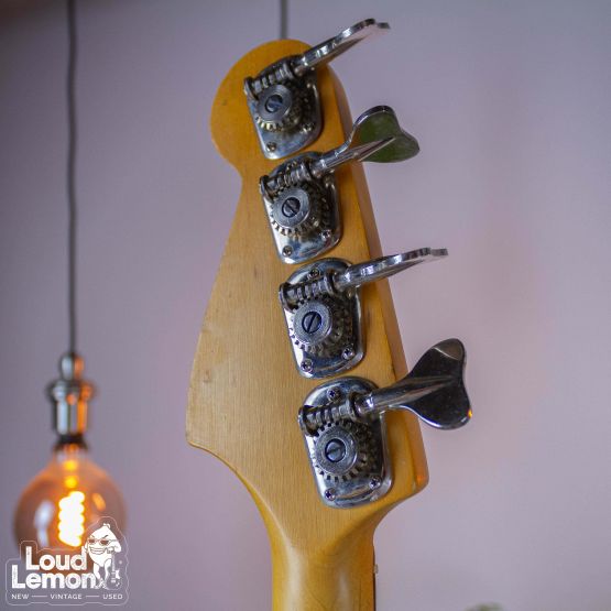 Fender Musicmaster Bass Dakota Red 1975 USA бас-гитара