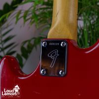 Fender Musicmaster Bass Dakota Red 1975 USA бас-гитара