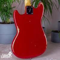 Fender Musicmaster Bass Dakota Red 1975 USA бас-гитара
