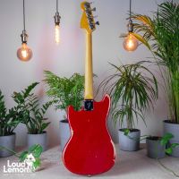 Fender Musicmaster Bass Dakota Red 1975 USA бас-гитара