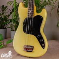 Fender Musicmaster Bass Olympic White 1978 USA бас-гитара