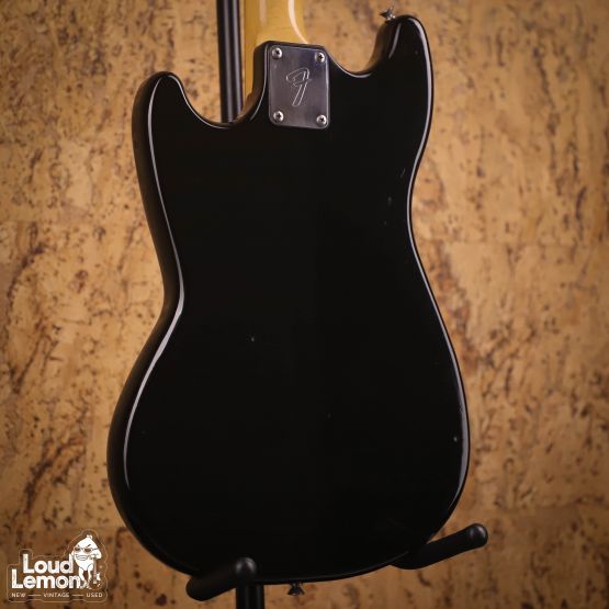 Fender Musicmaster Black 1978 USA электрогитара