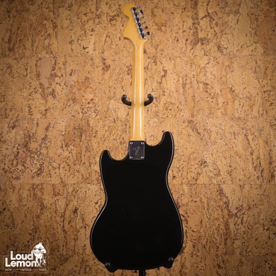 Fender Musicmaster Black 1978 USA электрогитара
