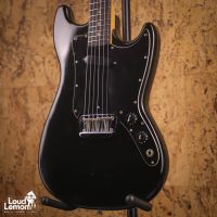 Fender Musicmaster Black 1978 USA электрогитара