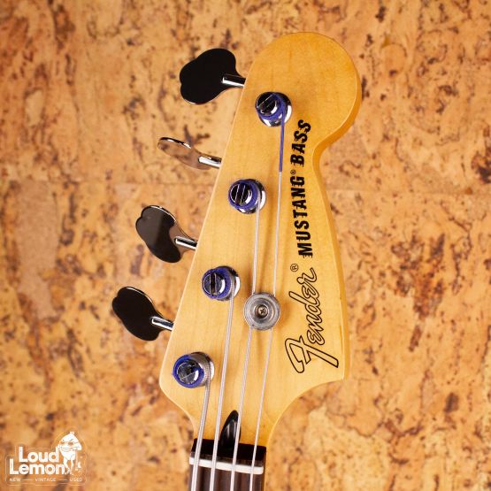 Fender Mustang Bass PJ Olympic White 2016 Mexico бас-гитара