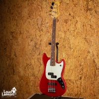 Fender Mustang Bass PJ Torino Red 2017 Mexico бас-гитара