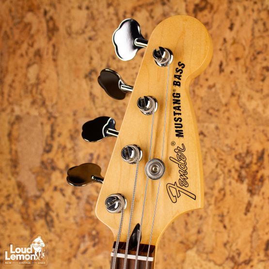 Fender Mustang Bass PJ Torino Red 2017 Mexico бас-гитара