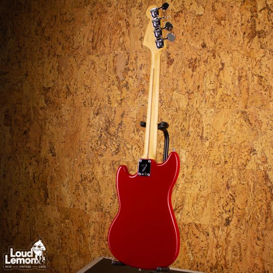 Fender Mustang Bass PJ Torino Red 2017 Mexico бас-гитара